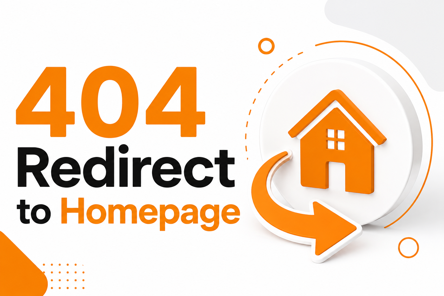 404 redirect to Homepage